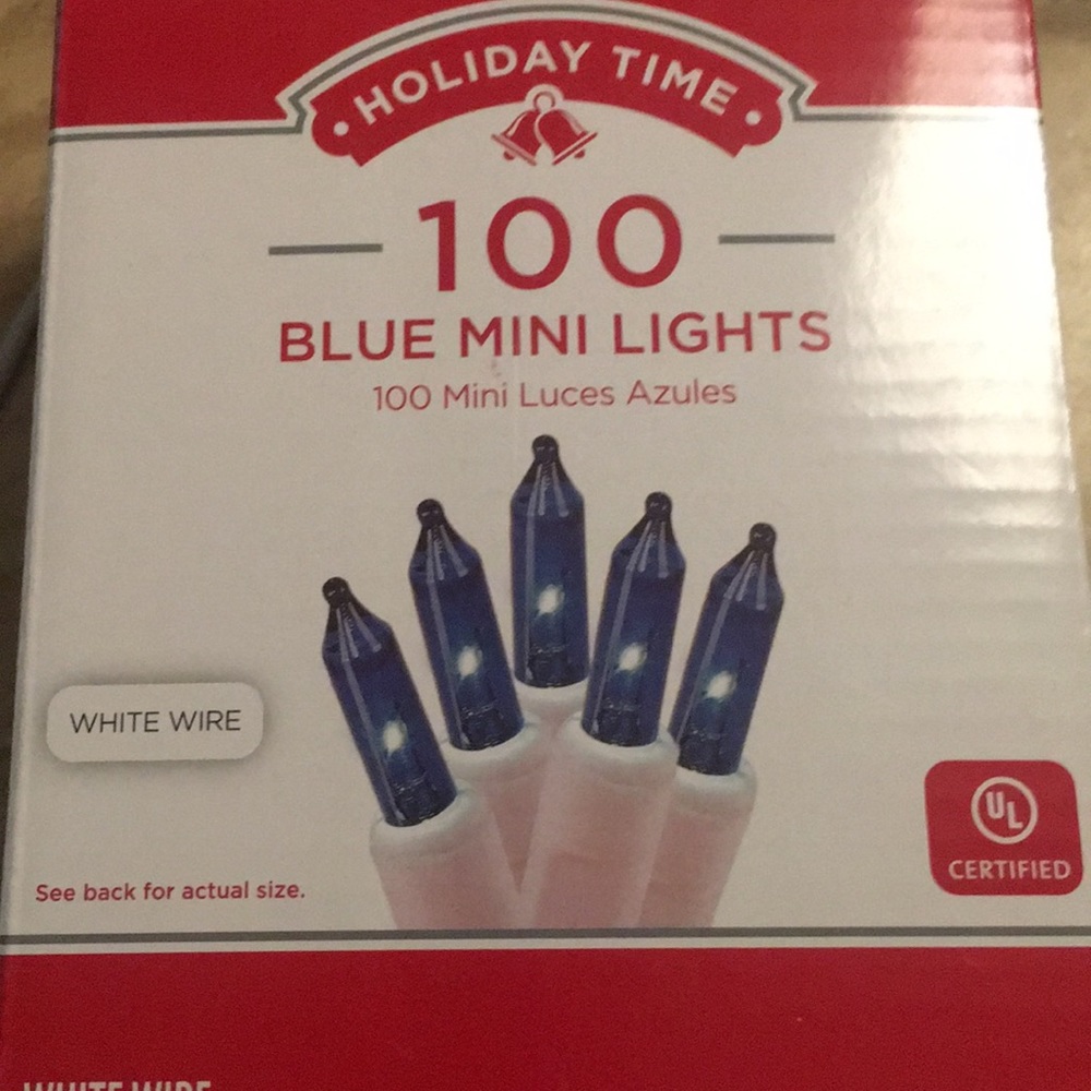 Indoor/Outdoor Christmas Mini Lights
